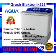 MESIN CUCI 2 TABUNG AQUA 20KG 2070