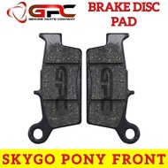 ♞,♘,♙GPC Motorcycle FRONT Brake Pads (Brake Disc Pads) for SKYGO PONY