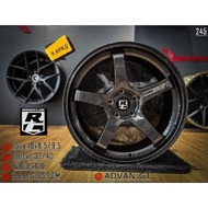 RAYSCLUB (F)19x8.5ET32 (R)19x9.5ET40 5x120 GLOSS GM