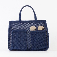 【The Jacksons】Hi! 編織包-Harvey-深藍