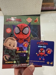[放/換 可除面罩款] 全新 Hot Toys MARVEL 蜘蛛俠 英雄重生 Spider man Brand New Day COSBI PLUSH Keychain Collection 盲盒 
