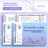 MINGZHUO | Ebbinghaus Forgetting Curve Memory English Word Book
