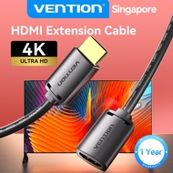 Vention HDMI Extension Cable 4K Male To Female Extender HDMI Cable for PC Laptop Projector