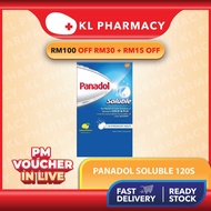 Panadol Soluble 500mg x 120's tab (1 box)