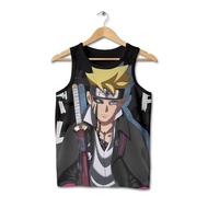 Boruto New Naruto Lekbong 3D Anime Cartoon Singlet for Kids and Adults Unisex - Jkids