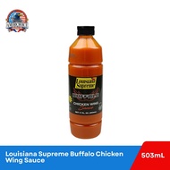 Louisiana Supreme Buffalo Chicken Wing Sauce 17oz (503ml) | USA Imported Hot Sauce Spicy Buttery