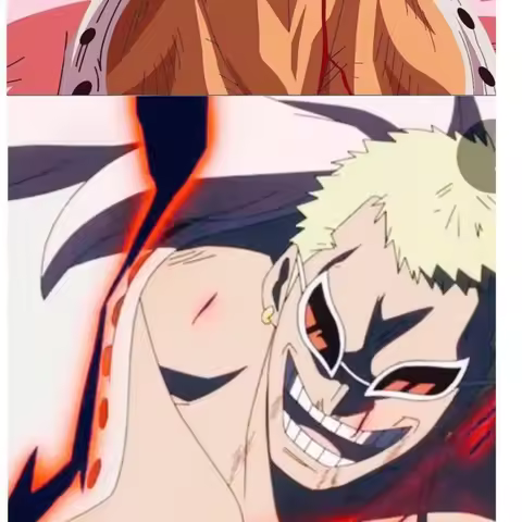 Anime One Piece Donquixote PVC Sunglasses Doflamingo Cosplay Glasses Cat Eye Sunglasses Funny Christ