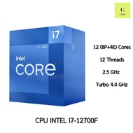 [ศูนย์ไทย มือ1] CPU INTEL I7-12700F LGA1700 LGA 1700 i7 12700F 12700 F มือ1 (NEXT) NEXT processor ge