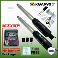 COUGAR G-RGA-990 2CH 433MHZ SWING ARM AUTOGATE ( FULL SET )