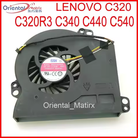 Free Shipping BASA1225R2H DC12V 0.5A Computer Cooling Fan For LENOVO C320 C320R3 C340 C440 C540 CPU 
