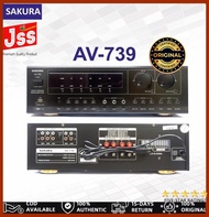Sakura AV-739 Amplifier (Black) 9ORIGINAL) JSS