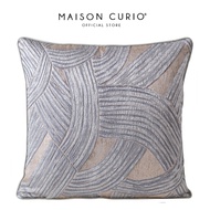 Capella Cushion Cover Dark Ash - 45cm x 45cm