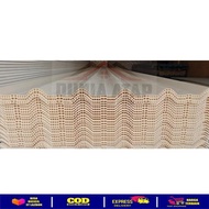 TERLARIS ATAP UPVC SUN PANEL TWINWALL TRANSLUCENT (SEMI TRANSPARAN 30%) SELAMAT DATANG DI SHOFU STOR