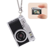 gemei-SG Small Digital Camera with Keychain Neck Strap 0.96 Inch Screen Rechargeable 1080P 2MP Compa