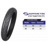 SAPPHIRE TUBE-TYPE TIRE  FOR MOTORCYCLE SIZE 14