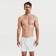 Bread & Boxers 兩件組 Jersey Boxer 柔彈平口內褲 - 白