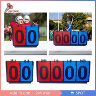 [Prettyia1] Sports Scoreboard Score Counter Scoring Board Durable Table Score Flippers Flip Score Bo