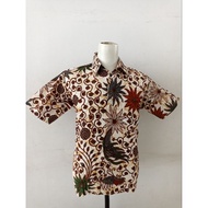 PREMIUM QUALITY POLYESTER BATIK WORK HEM FOR MEN - GMK819 (2B4E KB) ONLY SIZE M