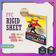 A4 PVC COVER /PVC RIGID SHEET / BINDING COVER A4 / PLASTIC KULIT BUKU / FACE SHIELD COVER / PLASTIK 