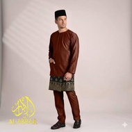 Baju melayu johor Baju melayu Teluk belengga kain cotton premium Ready stock