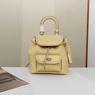 COACH 蔻馳 RIYA 21 黃色 女款 迷你尺寸 背囊 雙肩袋 款式0263