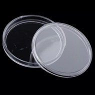 Kapsul duit syiling coin storage holder 30MM transparent + SPAN SAIZ 50 SEN PARLIMEN + WAU BEKAS SIM