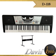 ♞,♘Davis D-118 Keyboard with Stand