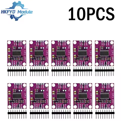 1-10pcs HX711 Weighing Sensor 24-bit A/D Conversion Adapter Load Cell Amplifier Board Weight Sensors