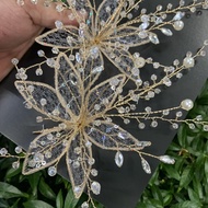 Crystal lace bridal hair set, not beautiful, not standard, refund Giangpkc May 2024