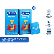 Durex Close Fit Condoms 12's / 3 x 12's [DISCREET PACKAGING]