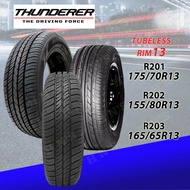 THUNDERER Auto Tires RIM 13 ( 155/80 R13 , 175/70 R13 , 165/65 R13 ) with Free Tire Valve