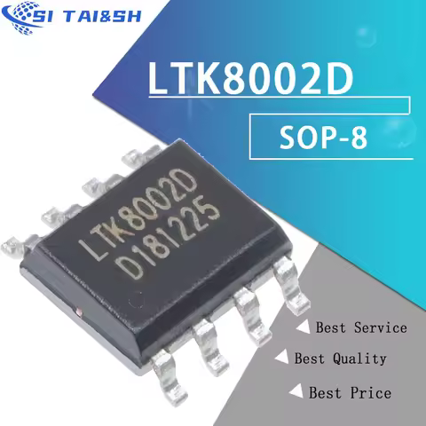 10PCS LTK8002D LTK8002D 8002D patch SOP-8 3W Class AB high-end audio power amplifier IC chip