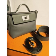 2424 Mini Bag Beeswax Stitching, handmade