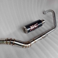 SC PROJECT CARBON RACING EXHAUST SC PROJECT/SC PROJECT CARBON FULL SET