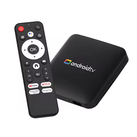 LEFFOT S905L3 Android 14 TV Box Amlogic S905L3 100M LAN 2.4G 5G Dual Wifi 2G 16G 4K Video Media play