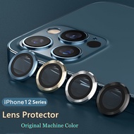 【3Pcs】Camera Lens Protector iPhone 12 Pro / 12 Pro Max Metal glass camera protective film iPhone11 Pro/11 Pro Max