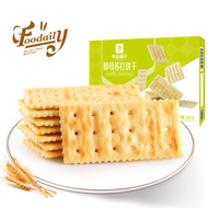 Bestore cookies Coklat Yeast Reduced Salt Soda Crackers (Halal) 207g healthy snack bamboo salt 良品铺子酵