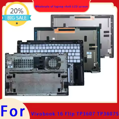 Suitable for Vivobook 16 Flip TP3607 TP3607S laptop LCD screen top cover screen frame palm rest bott