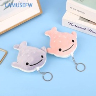 LAMUSEFW Cartoon Whale Keychain, Animal Whale Soft Stuffed Animal Whale Doll, Lovely Cute Fluffy Plu