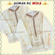 BARONG DOUBLE COLLAR Collar - Buwan ng Wika Costume