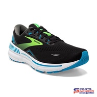 BROOKS RUNNING ADRENALINE GTS 23 MEN BLACK/GREEN EXTRA WIDE 4E CUTTING