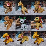 AM 07-5-7 Inch Deer ty Animal Doll Giraffe Plush Toy Plushie