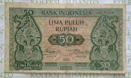 50 rupiah budaya th 1952.