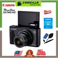 Canon Powershot SX-740HS / SX740 HS 4K Video with 40x Superzoom - Canon Malaysia Warranty