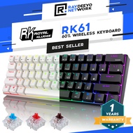 Royal Kludge RK61 RGB Wireless Gaming Mechanical Keyboard [60% Layout/Hotswaps/Type-C]