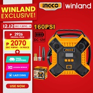 Ingco by Winland Digital Auto Car Air Compressor w/ LED Light AAC1601 *WINLAND ING-PT