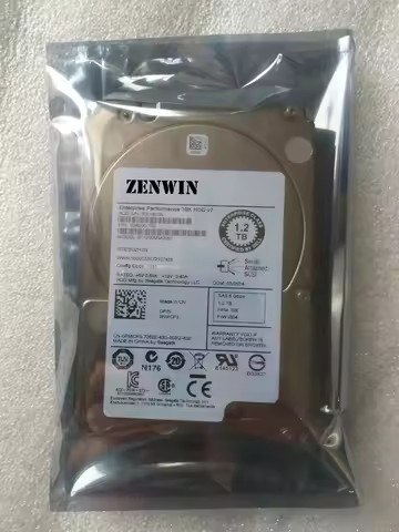 Original 2.5" SAS 0RMCP3 RMCP3 1.2TB 1.2T 10K 6G ST1200MM0007 for Seagate Dell Server Internal Hard 