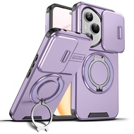 Must-Have 2-in-1 Magnetic Case for Honor 400 Pro!  Slide Camera Protection + 360° Ring Stand |Honor 