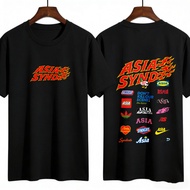 [Asia Syndicate The Burnout] Ready Stock Men's T-Shirt 100% Cotton Premium Round Neck Short Sleeve T