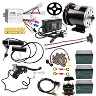 36V 500W Electric Scooter Motor Kit with Controller, 3 x 12v 12ah 6-DZM-12, 25H 65T Rear Chain Sproc